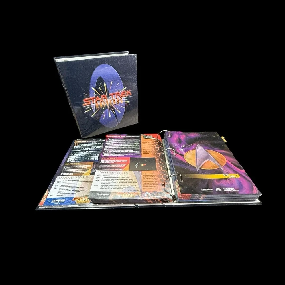 Star Trek Universe Users Manual 3 Ring Binder 4 Unopened‎ Packs